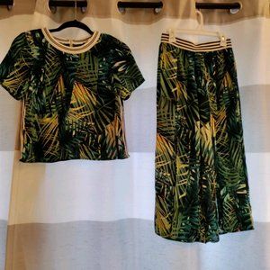 Truly Me Palazzo Pants Set Size 12